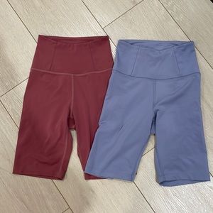 Girlfriend collective bike shorts
